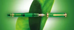 Pelikan Souveran 800 Special Edition Fountain Pen Green Demonstrator | Altman Luggage