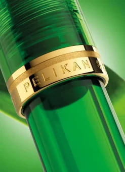 Pelikan Souveran 800 Special Edition Fountain Pen Green Demonstrator | Altman Luggage