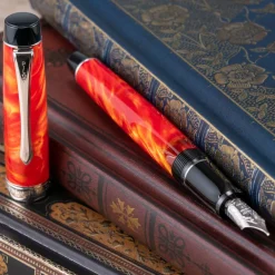 Pilot Custom Heritage SE Fountain Pen Orange Marble | Altman Luggage
