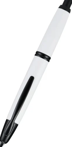Pilot Vanishing Point Fountain Pen White with Black Matte