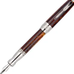 Pineider Pens Limited Edition Arco Fountain Pen Oak | Altman Pen Sale