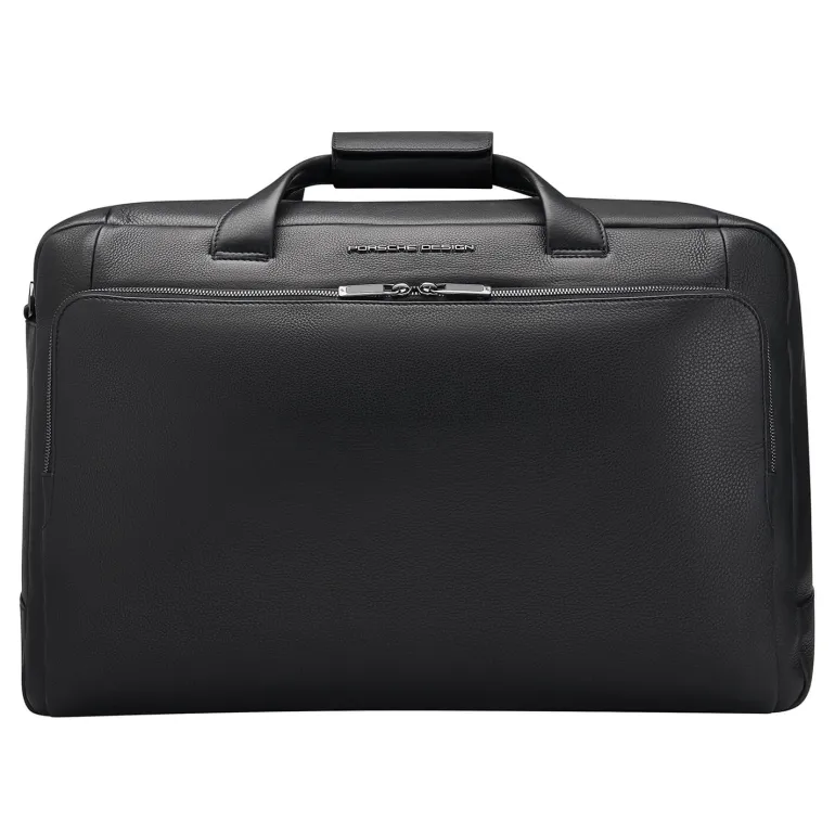 Porsche Design Roadster Leather Weekender Black | Altman Luggage