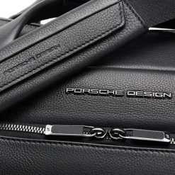 Porsche Design Roadster Leather Weekender Black | Altman Luggage