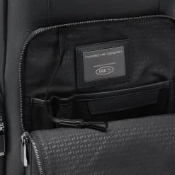 Porsche Design Roadster Leather Backpack Small Black | Altman Luggage