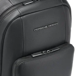 Porsche Design Roadster Leather Backpack Small Black | Altman Luggage