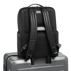 Porsche Design Roadster Leather Backpack Large Black | Altman Luggage