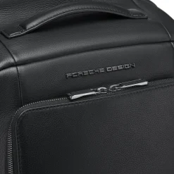 Porsche Design Roadster Leather Backpack Medium Black | Altman Luggage