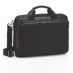 Porsche Design Roadster Nylon Briefcase M Black | Altman Luggage