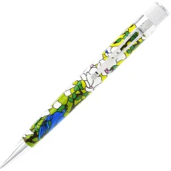 Retro 1951 Metropolitan Museum Tiffany LCT Favrile Parrots Rollerball Pen