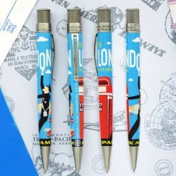 Retro 51 Pan Am London Poster Rollerball | Altman Luggage