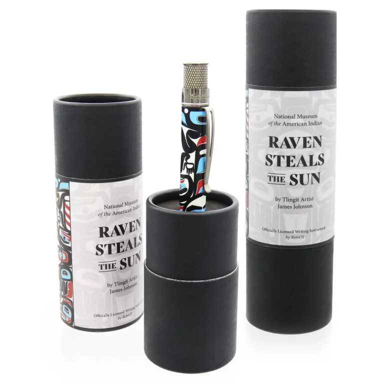 Retro 51 Smithsonian Raven Steals the Sun Rollerball | Altman Luggage