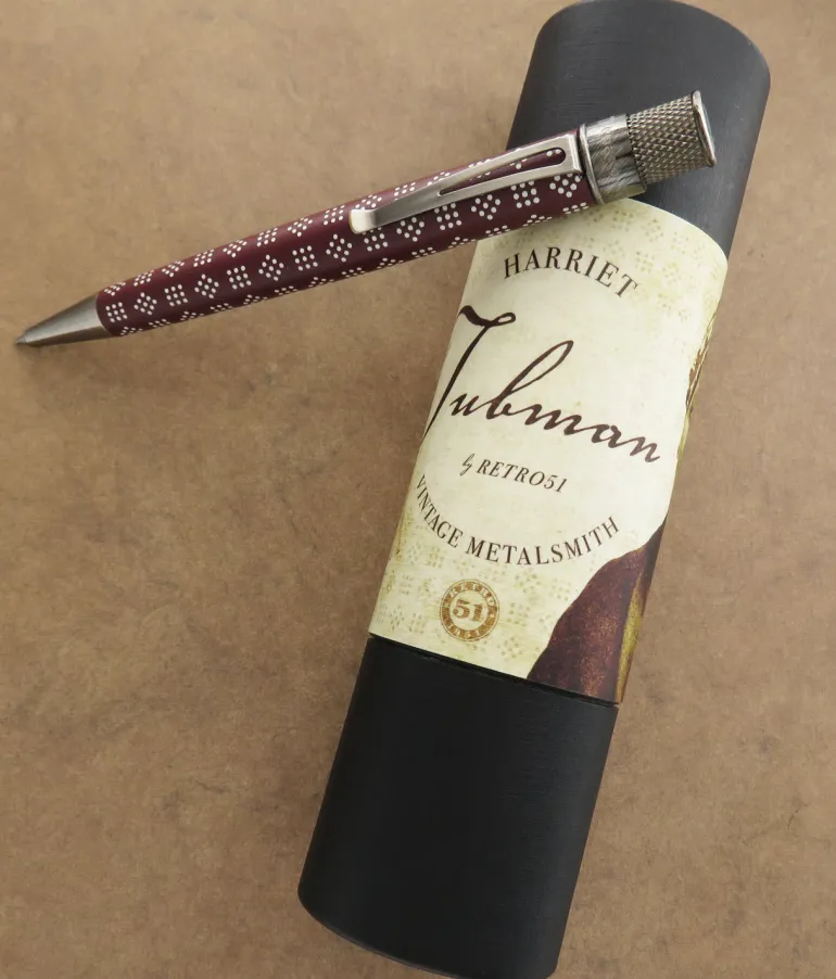 Retro 51 Tornado Vintage Metalsmith Harriet Tubman Rollerball Pen