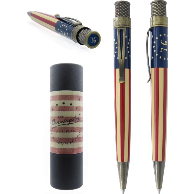 Retro 51 Tornado Vintage Metalsmith Bennington Flag | Altman Luggage