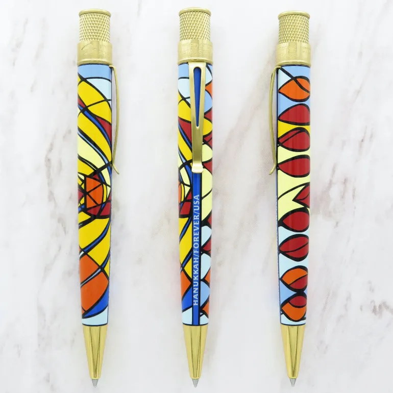 Retro51 United States Postal Service Hanukkah Stamp Rollerball Pen