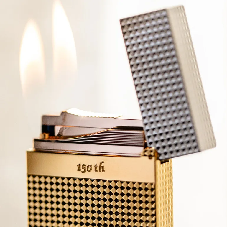 S T Dupont LIGNE 2 150th anniversary Golden Hour Lighter | Altman
