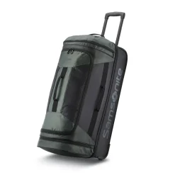 Samsonite Andante 2 32 Drop Bottom Wheeled Duffle River Rock Black