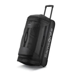 Samsonite Andante 2 32 Drop Bottom Wheeled Duffle River Rock Black