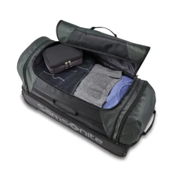 Samsonite Andante 2 28 Drop Bottom Wheeled Duffle Riverrock Black