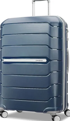 Samsonite Freeform 3 Piece Set 21|24|28 Inch Expandable Spinners (Navy