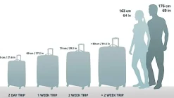 Samsonite Freeform 3 Piece Set 21|24|28 Inch Expandable Spinners (Navy