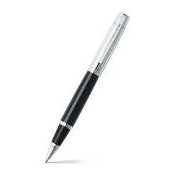 Sheaffer 300 Glossy Black and Bright Chrome Cap Rollerball Pen