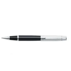 Sheaffer 300 Glossy Black and Bright Chrome Cap Rollerball Pen