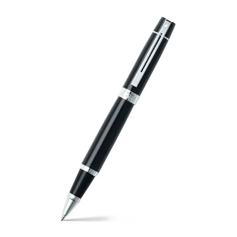 Sheaffer 300 Glossy Black with Chrome Trims Rollerball Pen