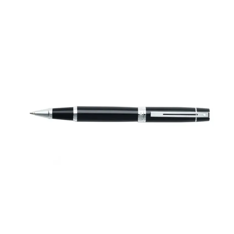 Sheaffer 300 Glossy Black with Chrome Trims Rollerball Pen