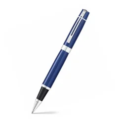 Sheaffer 300 Glossy Blue with Chrome Trims Rollerball Pen | Pen Sale