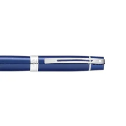 Sheaffer 300 Glossy Blue with Chrome Trims Rollerball Pen | Pen Sale