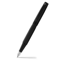 Sheaffer 300 Matte Black Fountain Pen With Black Trims