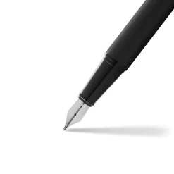 Sheaffer 300 Matte Black Fountain Pen With Black Trims