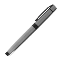 Sheaffer 300 Matte Gray Fountain Pen With Black Trims