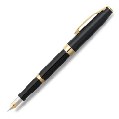 Sheaffer SAGARIS 9471 Gloss Black Fountain Pen With Gold Tone Trim