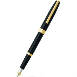 Sheaffer SAGARIS 9471 Gloss Black Fountain Pen With Gold Tone Trim