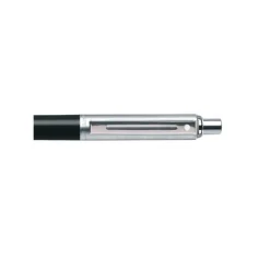 Sheaffer Sentinel Black and Chrome Ballpoint Pen With Chrome Trims