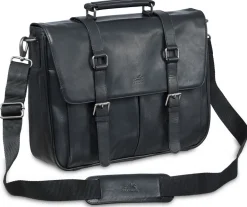 Single Compartment Briefcase for 15" Laptop with RFID Secure Pocket, 1