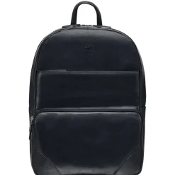 Slim Backpack for 14" Laptop, 12" x 4" x 16.25", Black