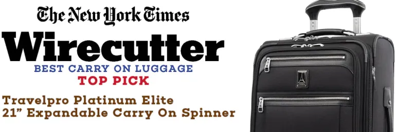 Travelpro Platinum Elite 21” Expandable Carry-On Spinner