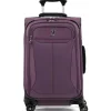 Travelpro Tourlite 21" Expandable Carry-on Spinner Purple