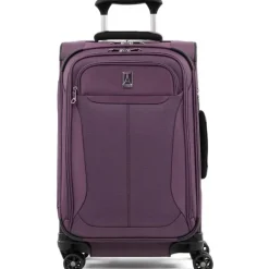 Travelpro Tourlite 21" Expandable Carry-on Spinner Purple