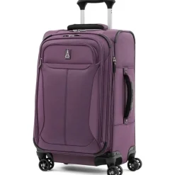 Travelpro Tourlite 21" Expandable Carry-on Spinner Purple