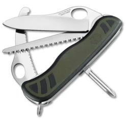 Victorinox Swiss Army Hunter XT Olive Green Pocket Knife with Pouch