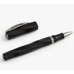 Visconti Divina Matte Black Rollerball Pen