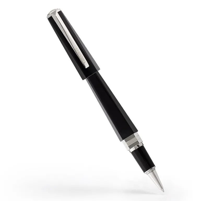 Visconti Pentagon Black Rollerball Pen | Altman Luggage Pen Sale