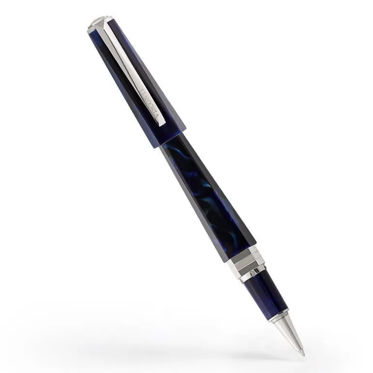 Visconti Pentagon Black Rollerball Pen | Altman Luggage Pen Sale