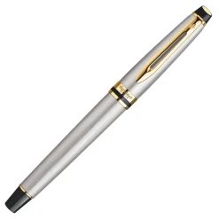 Waterman Expert Stainless Steel GT Fountain Pen Medium S0951960