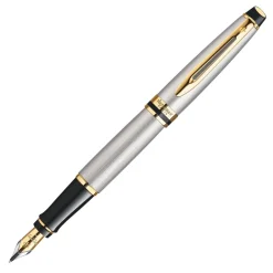 Waterman Expert Stainless Steel GT Fountain Pen Fine S0951940