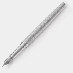 Yard O Led The Viceroy Standard Sterling Silver Barley Fountain Pen