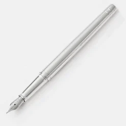 Yard O Led The Viceroy Standard Sterling Silver Plain Fountain Pen